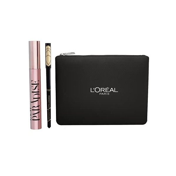 L’Oréal Paris – Lash Paradise – Coffret cadeau Trousse Regard Mascara & Liner
