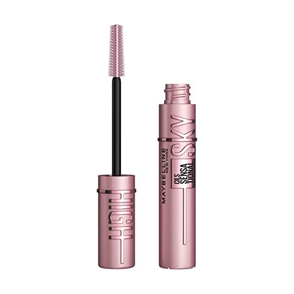 Maybelline New-York - Mascara Volume & Longueur - Sky High Cosmic Black - Teinte : Noir Ultra Intense - 7,2 ml
