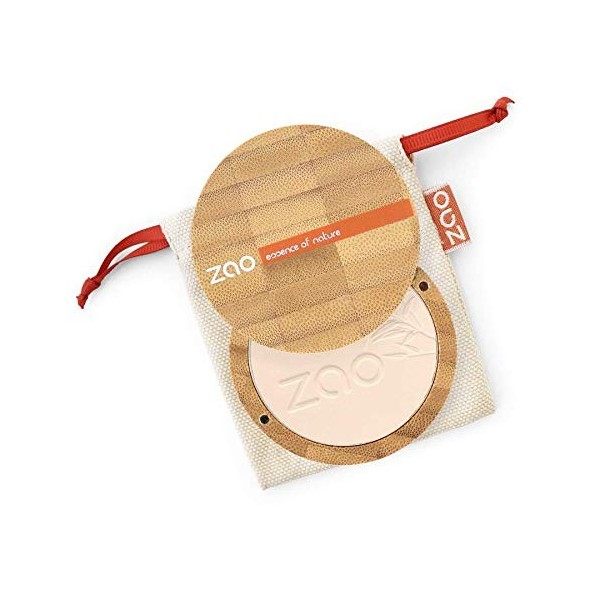 Zao - Poudre Compacte Bio / 9 Gr - Couleur : Chocolat Au Lait n°305