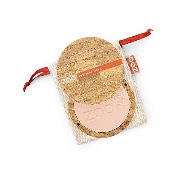 Zao - Poudre Compacte Bio / 9 Gr - Couleur : Chocolat Au Lait n°305