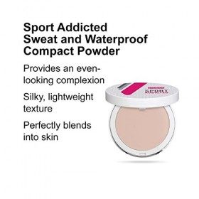 Pupa Milano Sport Addicted Sweat and Waterproof Compact Poudre 003 Warm Beige pour Femme 0,246 oz 7.28 ml