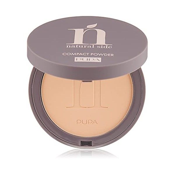 Pupa Milano Côté Naturel Poudre Compacte 002 Beige Naturel pour Femme 0,28 oz 8.28 ml