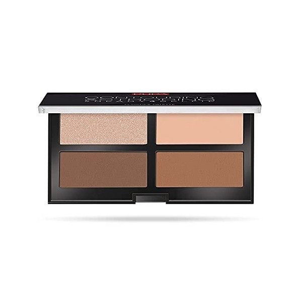 Pupa Milano Ready 4 Selfie Contouring And Strobing Poudre Palette 003 pour Femme 0,61 oz 18.04 ml