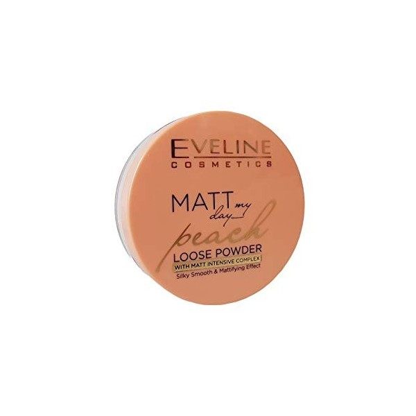 Eveline Cosmetics, Poudre mate My Day Loose Powder Peach Beige
