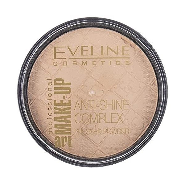 Eveline Cosmetics Art Make Up N ° 35 Poudre Beige Dorée