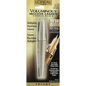 LOREAL VOLUMINOUS MILLION LASHES MASCARA 620 CARBON BLACK