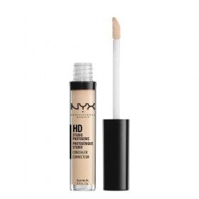 NYX Professional Makeup Correcteur Anti-Cernes HD Studio Photogenic, Teinte : Fair 02 & Poudre de Finition HD Studio, Poudr