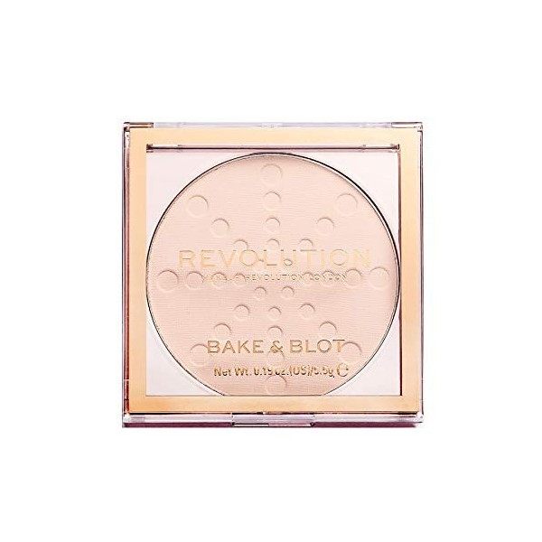 Makeup Revolution, Bake & Blot, Lace, Poudre, 5.5g