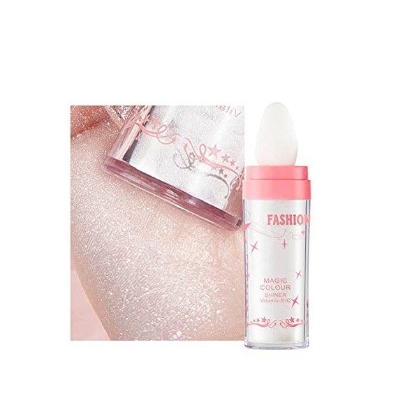 Stick de poudre éclaircissante pour le corps, Ofanyia Polvo De Hadas Highlighter Powder Stick, Natural Sparkle Highlighter Ma