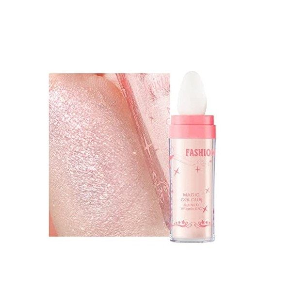 Stick de poudre éclaircissante pour le corps, Ofanyia Polvo De Hadas Highlighter Powder Stick, Natural Sparkle Highlighter Ma