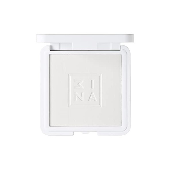 3ina - Vegan - Maquillage Sans Cruauté - The Setting Compact Powder 100 - Transparent - Poudre Visage Compacte - Fini Lumineu