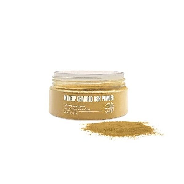 VIOLA HOUSE Poudre Spéciale Effets Maquillage SFX Makeup, Maquillage de Noël 1,76 oz Texas Dirt Texas Dirt Powder 