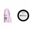 NYX Professional Makeup Base de Maquillage pour Teint Lisse et Uniforme, 30 ml & Poudre de Finition Compacte Perfectrice de T