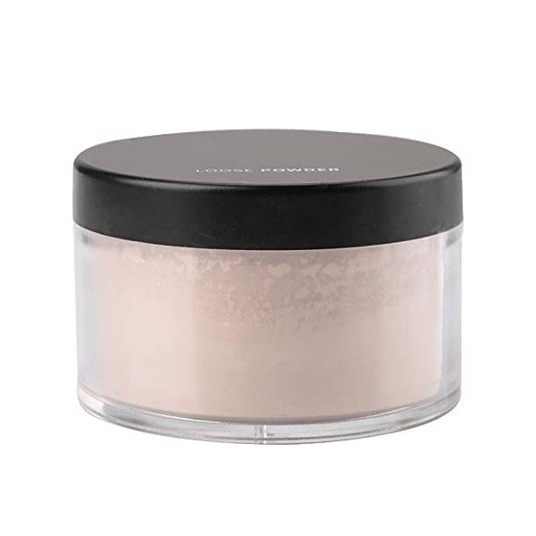 Poudre Libre pour le Visage, Contrôle de Lhuile Poudre Fixatrice de Maquillage Blanchissante Imperméable Longue Durée, Poudr