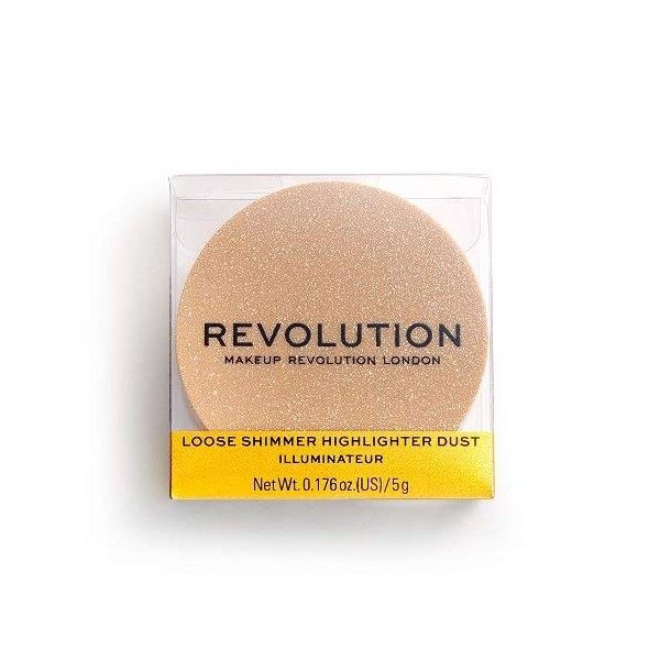 Makeup Revolution Pierre précieuse Surligneur en vrac Quartz rose, 5 g