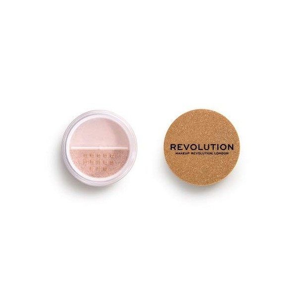 Makeup Revolution Pierre précieuse Surligneur en vrac Quartz rose, 5 g