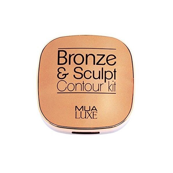 MUA Luxe Bronze And Sculpt Contour Kit - Medium/Dark - MUA LUXE