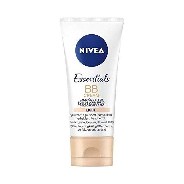 Nivea Essentials BB Cream SPF 20 Light 50 g