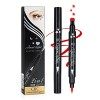 Yuccer 3 Pièces Eyeliner Stamp Eyeliner Noir Liquide Longue Durée Etoile la Lune Coeur Eye Liner Maquillage Femme Crayon Yeux