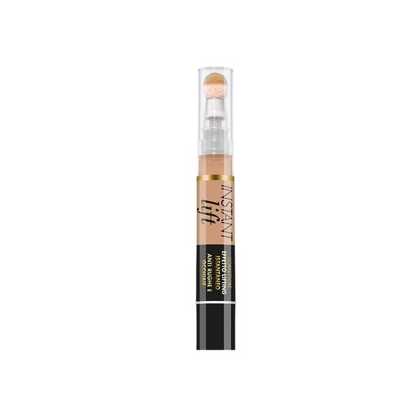 Deborah Milano Correcteur Instant Lift, 04 Apricot, effet éclaircissant et anti-rides, couvre les cernes et atténue les sacs,