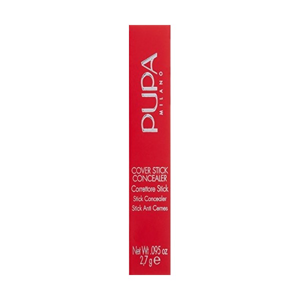 Pupa Milano Cover Stick Correcteur 002 Beige pour Femme 0,123 oz 3.64 ml