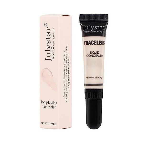 Correcteur dombrage de maquillage, correcteur longue tenue et finition mate, bâton de contour de surbrillance, crème anti-ce