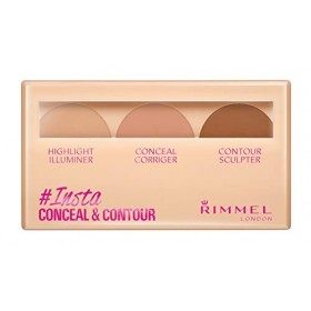 Rimmel London insta numéro 010 dissimuler et Contour Palette, 7 g, lumière - Moyen Anti-cernes / Correcteurs