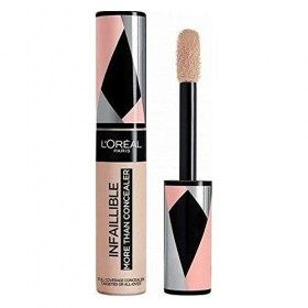 LOréal Paris Infalible More Than Concealer Corrector Cobertura Completa, Tono 327 Cashmere, 11 Ml Anti-cernes / Correcteurs