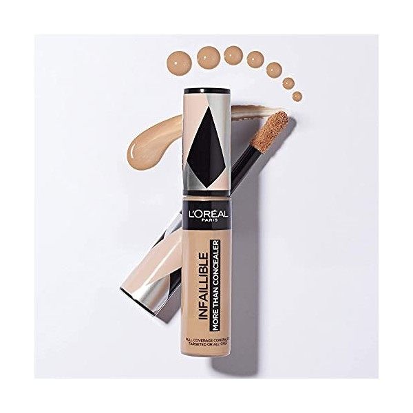 LOréal Paris Infaillible 24H Correcteur/Fond de Teint 2 en 1 333 Cèdre Anti-cernes / Correcteurs