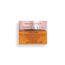 Makeup Revolution, Conceal & Fix, Ultimate Coverage, Anti-Cernes, Dark Sand, 11g Anti-cernes / Correcteurs