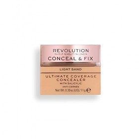 Makeup Revolution, Conceal & Fix, Ultimate Coverage, Anti-Cernes, Light Sand, 11g Anti-cernes / Correcteurs