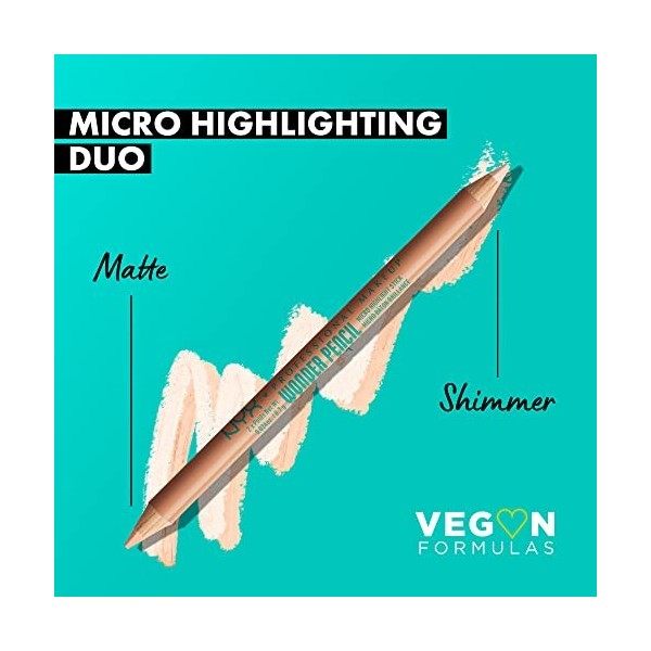 NYX PROFESSIONAL MAKEUP Wonder Pencil, Multi-Use Micro Highlighter & Concealer Stick - Light Anti-cernes / Correcteurs