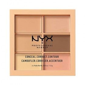 NYX Conceal Correct Contour Palette in Light by NYX Anti-cernes / Correcteurs