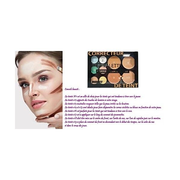 Modelite Palette anti cernes & correcteur de teint Anti-cernes / Correcteurs