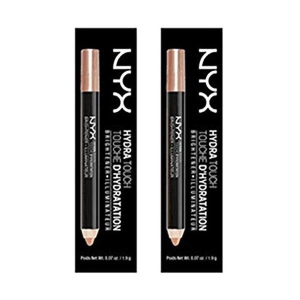 Lot de 2 éclaircisseurs NYX Hydra Touch, Radiance HTB01