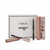 L’Oréal Paris – Coffret Regard : Super Liner le Khôl Midnight Black 1,2 g + Mascara Volume Paradise Extatic 01 Noir 6,4 ml