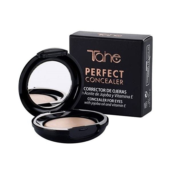 Tahe Concealer Perfect Correcteur des Cernes Compact avec une Couverture Naturelle, 2,5 g Medium 