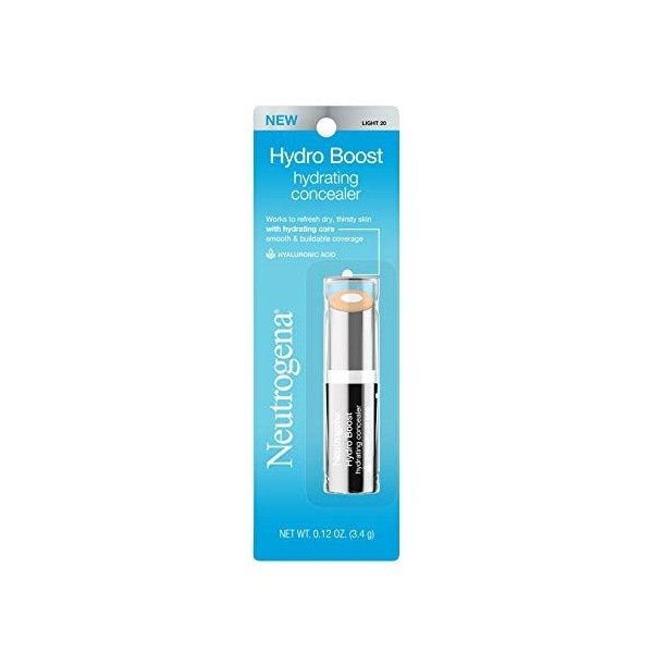 Neutrogena Hydro Boost Hydrating Concealer, 20 Light 0.12 Oz Anti-cernes / Correcteurs