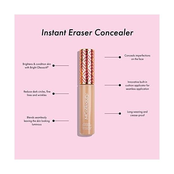 MCoBeauty Correcteur de Gomme Instantanée pour Femme 03 Medium 0,2 oz/6 ml Anti-cernes / Correcteurs