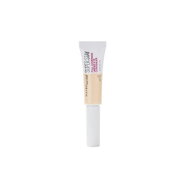 3 x Maybelline Superstay Full Coverage Under-Eye Concealer 6ml - 15 Light Anti-cernes / Correcteurs