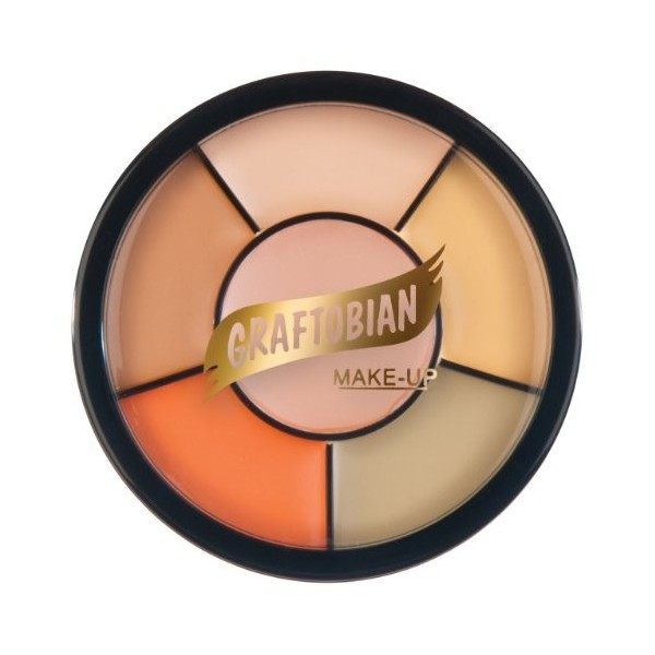 Graftobian Corrector Wheel Light Skin Tones, 1 Ounce by Graftobian Anti-cernes / Correcteurs