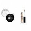 NYX Professional Makeup Poudre de Finition HD Studio, Poudre Libre, Fini Mat, Teinte : Translucent & Anticernes/Correcteur - 