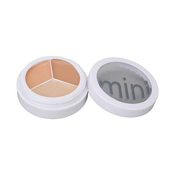 Correcteur de Peau, 15g 3 Couleurs Imperméable à Leau pour le Visage, Anti-transpiration Dark Circle Spots Marks Cover, Maqu