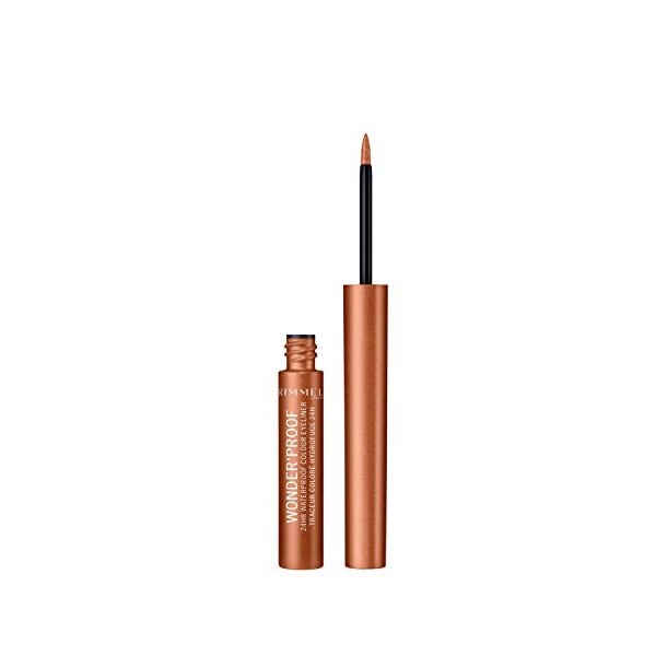 Rimmel - Eyeliner WonderProof - Waterproof et sans transfert - Longue Tenue - 03 Précious emerald - 1,4ml