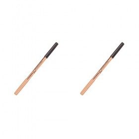 YUSSEQDD 2 Ensemble de Crayon à sourcils à double extrémité 2 en 1 Eyeliner Concealer Circles Pen Dark Coffee