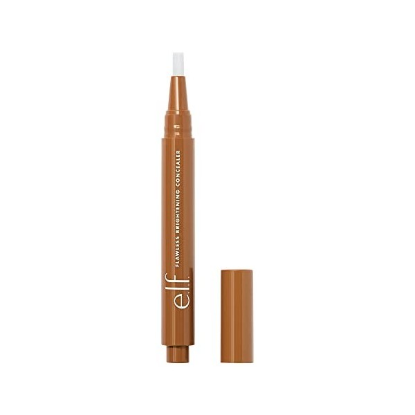 e.l.f. Cosmetics Flawless Brightening Concealer, Illuminating & Highlighting Face Makeup, Conceals Dark Under Eye Circles, Ta