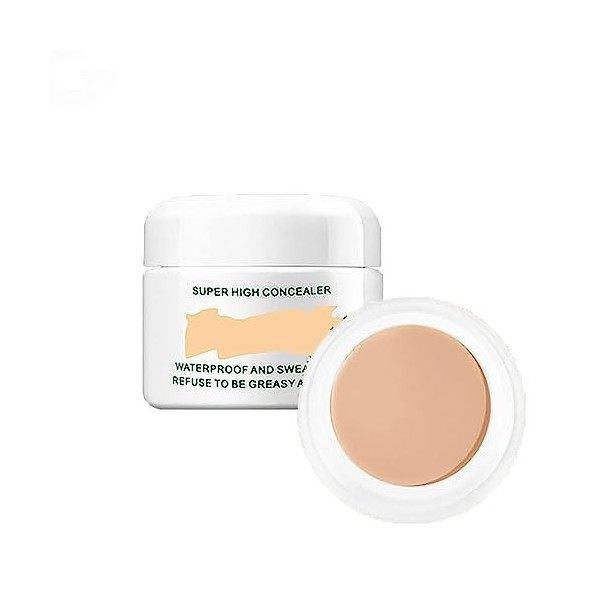 Perfect Concealer,Long lasting waterproof concealer,Waterproof Cream Concealer Contour Makeup,Concealer Acne Mark Moisturizin