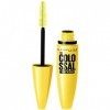 Maybelline Mascara New York Volum Express, The Colossal, 100 % noir, 3 x 10,7 ml