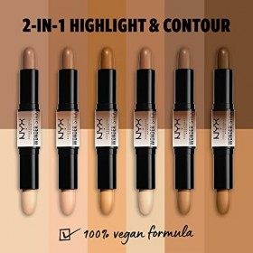 NYX Professional Makeup Wonder Stick Contour & Highlight Stick 4g-05 Deep Rich Anti-cernes / Correcteurs