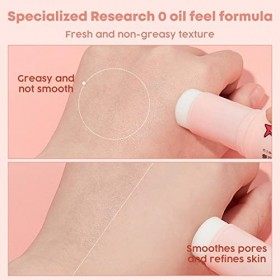 Bâton Correcteur 3Pcs Bâton dapprêt invisible pour les pores Poreless Primer Stick Pore Filler Primer Fond de teint en bâton